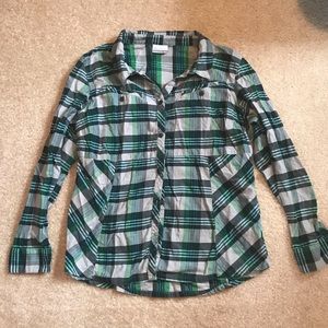 Columbia light flannel shirt